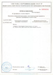 Приложение 2 к сертификату соответствия ITC Power